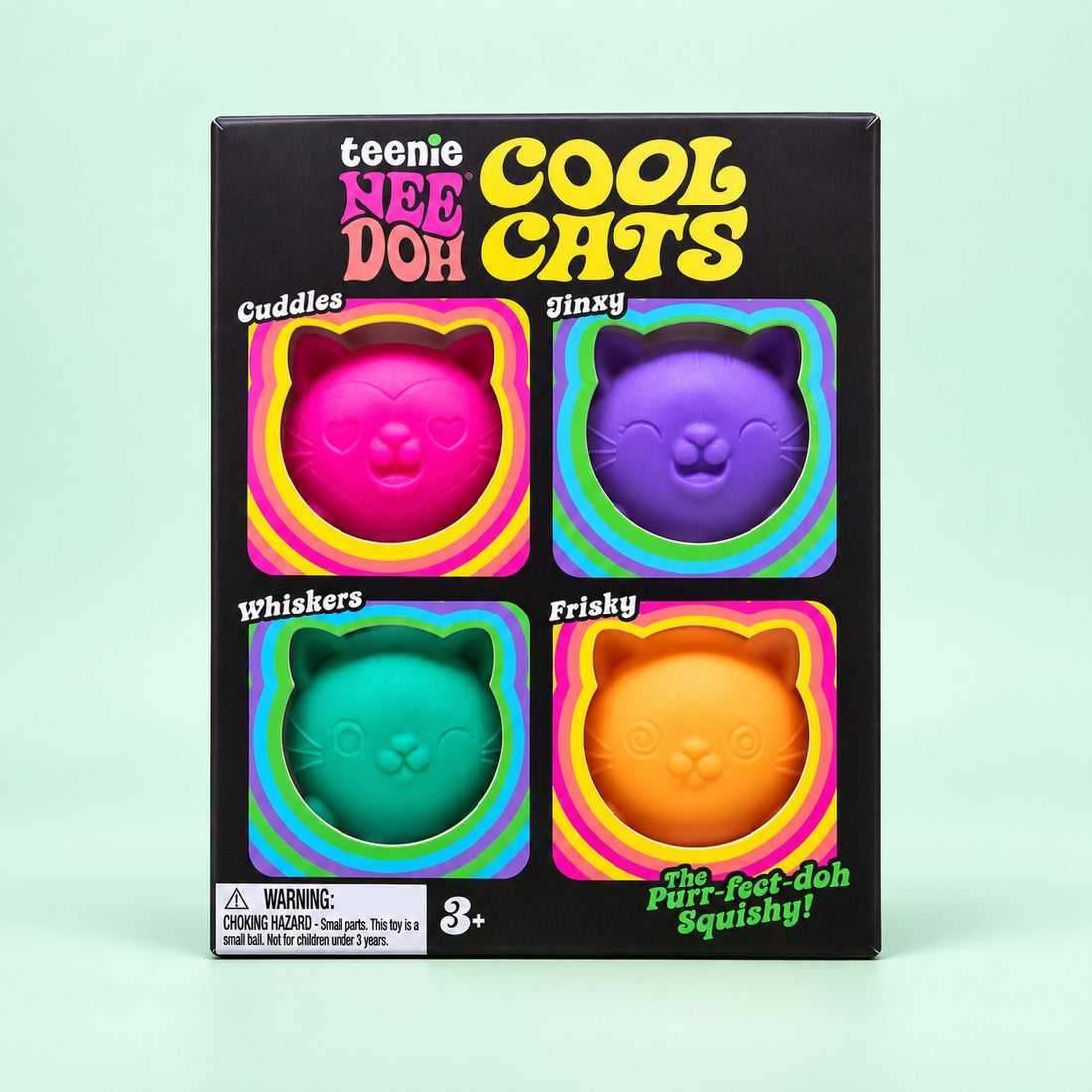 Teenie NeeDoh Cool Kittens Multipack