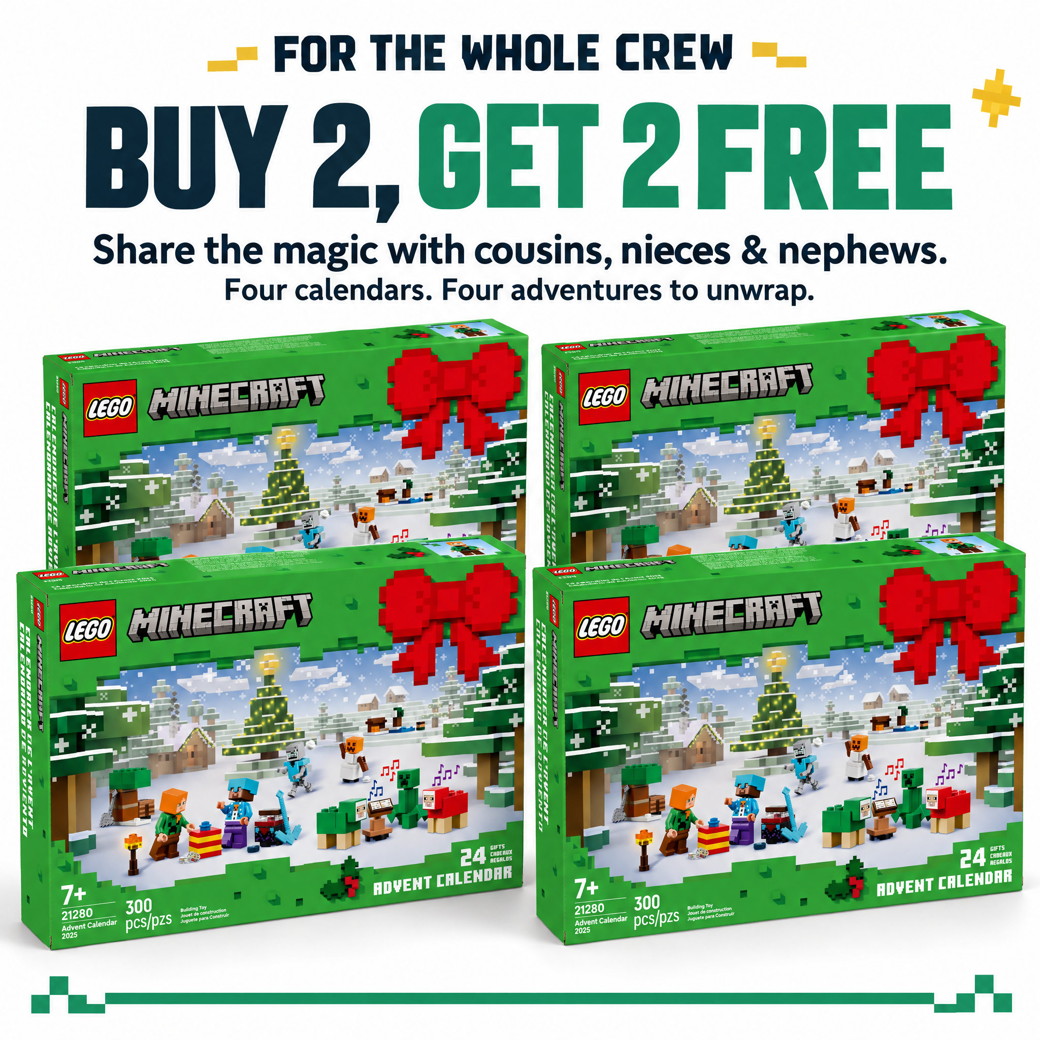 Minecraft Advent Calendar — 24 Days of Block-Building Fun
